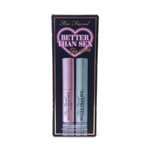 Too Faced Better Than Sex Mascara  The Icons Mini Duo Waterproof & Regular Black